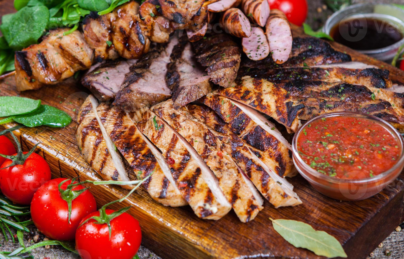 Assiettes grillades Le Coin Gourmand